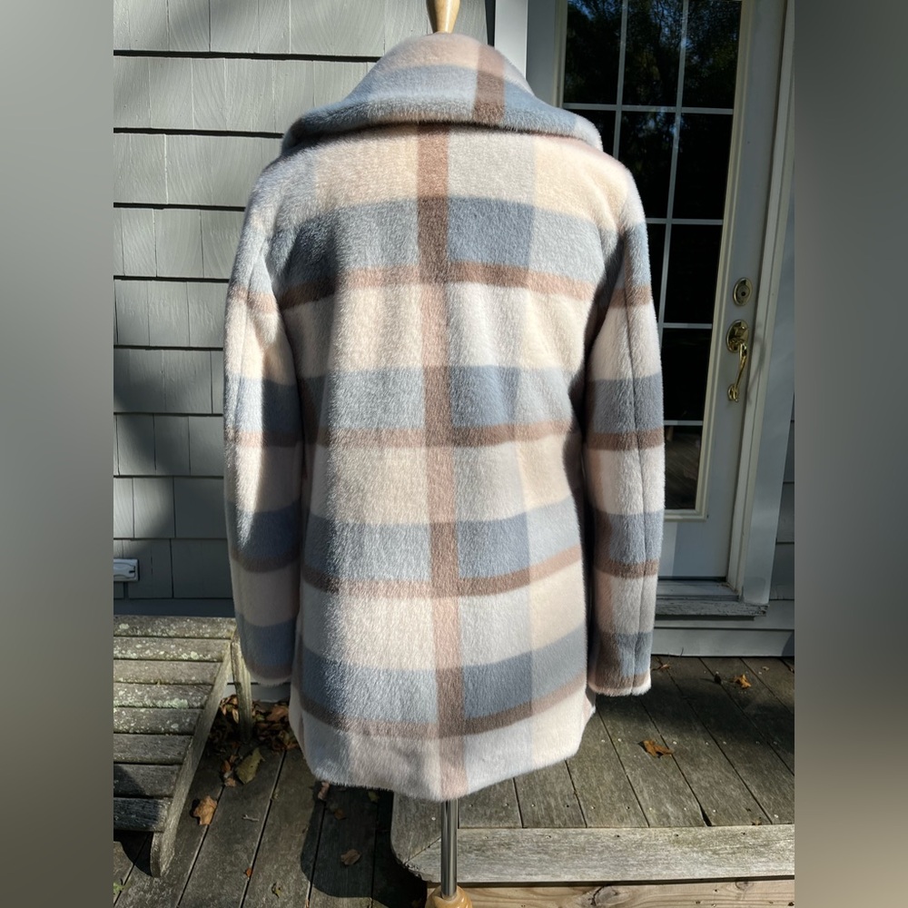 Z Supply Women's Plaid Short Coat - Picture 4 of 8